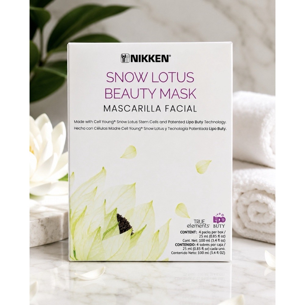 Nikken Snow Lotus Beauty Mask  New in Box